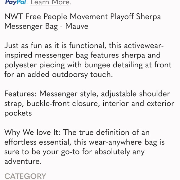 Free People Playoff Messenger Bag - Picture 5 of 7